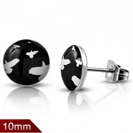 10mm | Ocelové náušnice