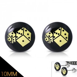 10mm | Ocelové náušnice